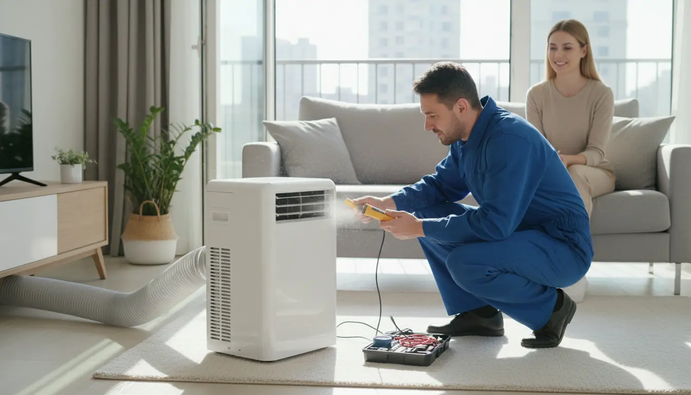 Mobiele airco service